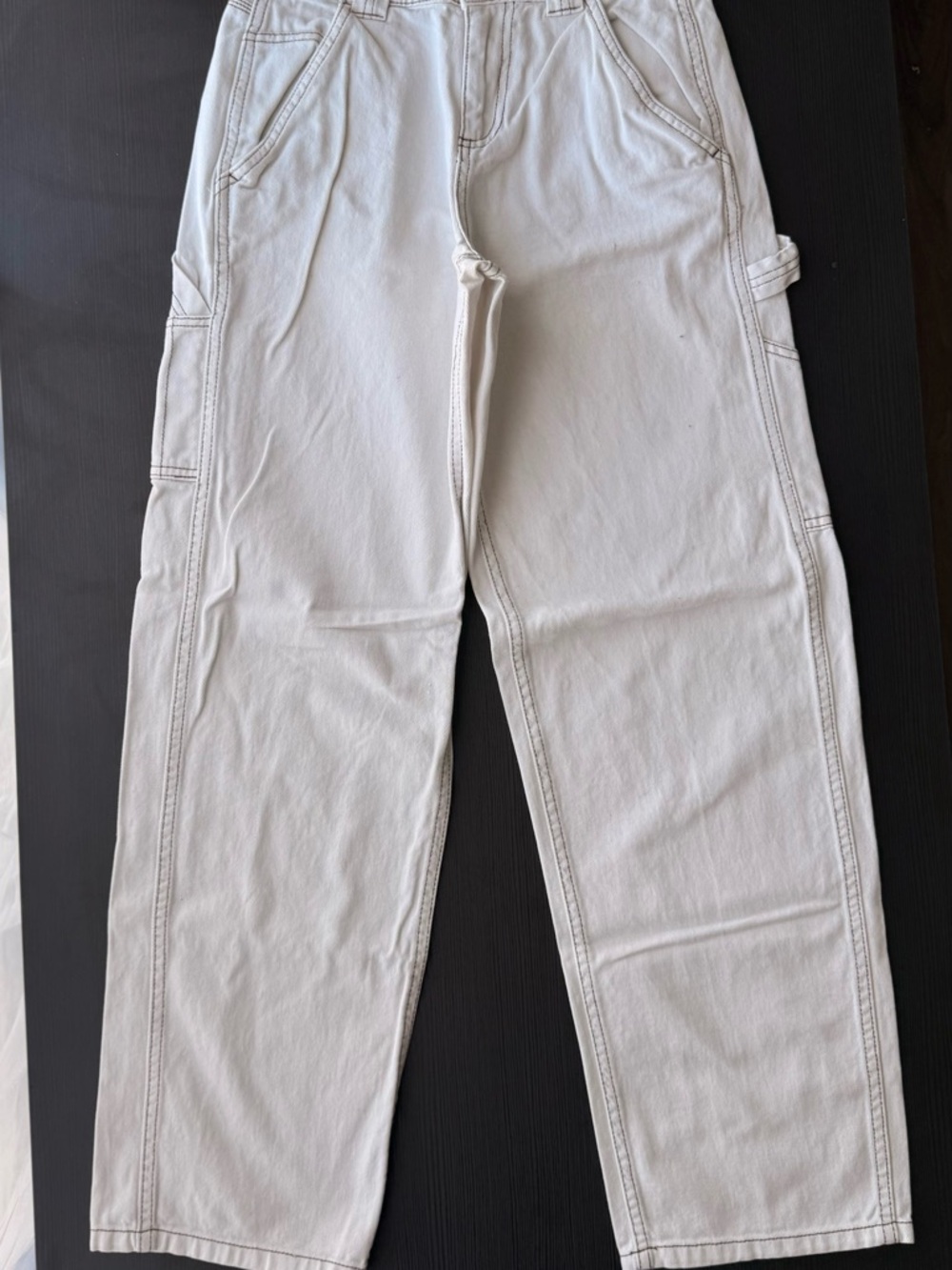 Garage Cream Cargo Pants